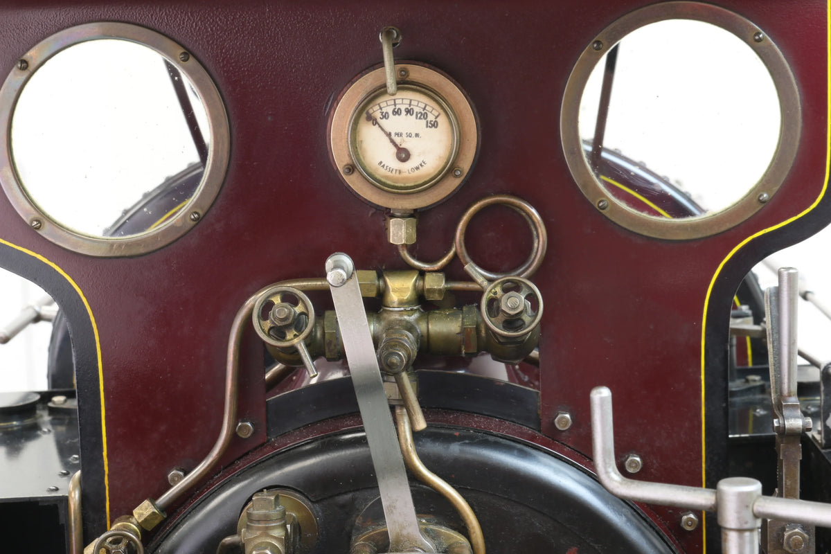7 1/4 inch gauge Black, Hawthorne 0-4-0ST