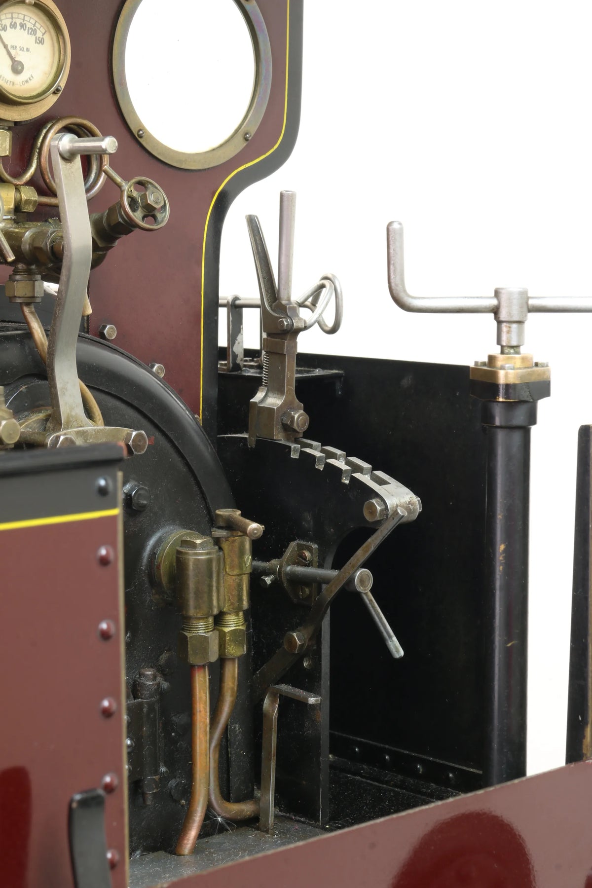 7 1/4 inch gauge Black, Hawthorne 0-4-0ST