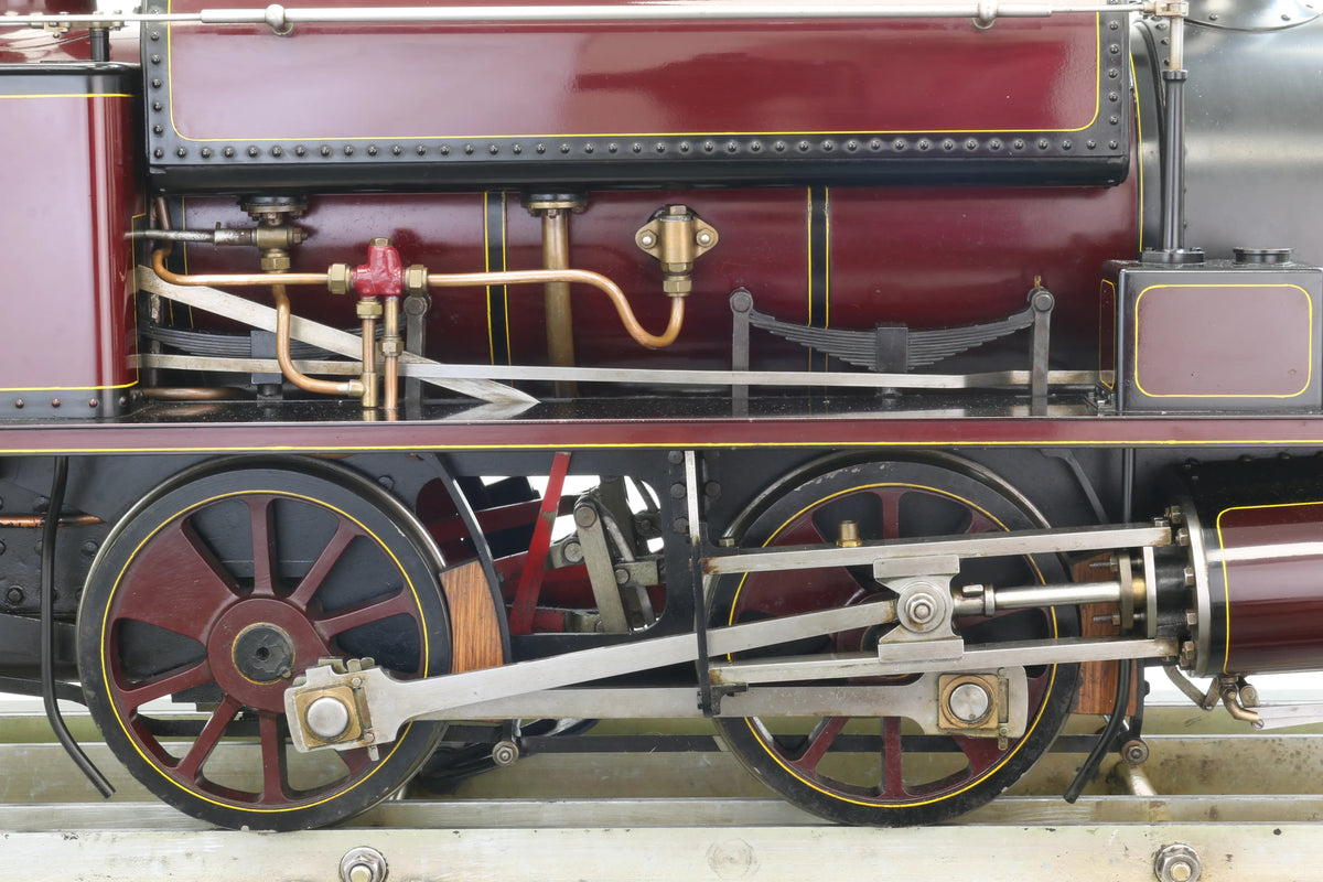 7 1/4 inch gauge Black, Hawthorne 0-4-0ST