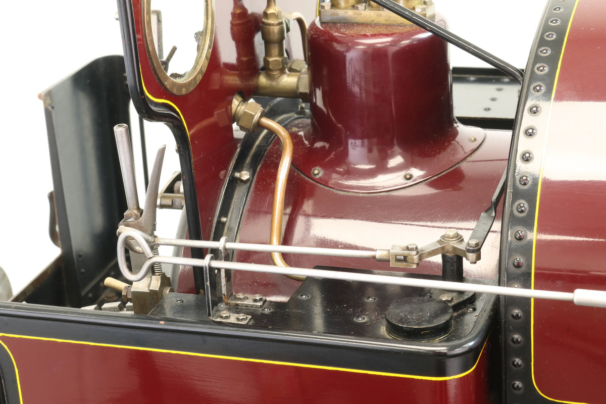 7 1/4 inch gauge Black, Hawthorne 0-4-0ST