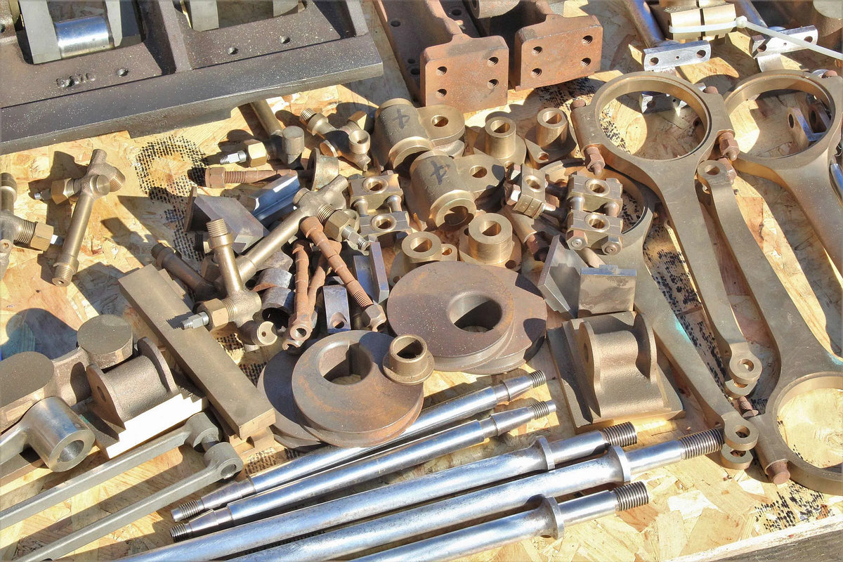 Compound launch engine - professionally machined set of parts