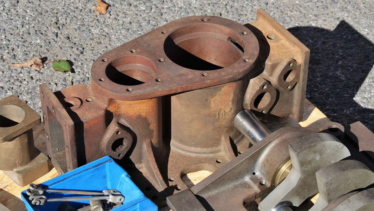 Compound launch engine - professionally machined set of parts