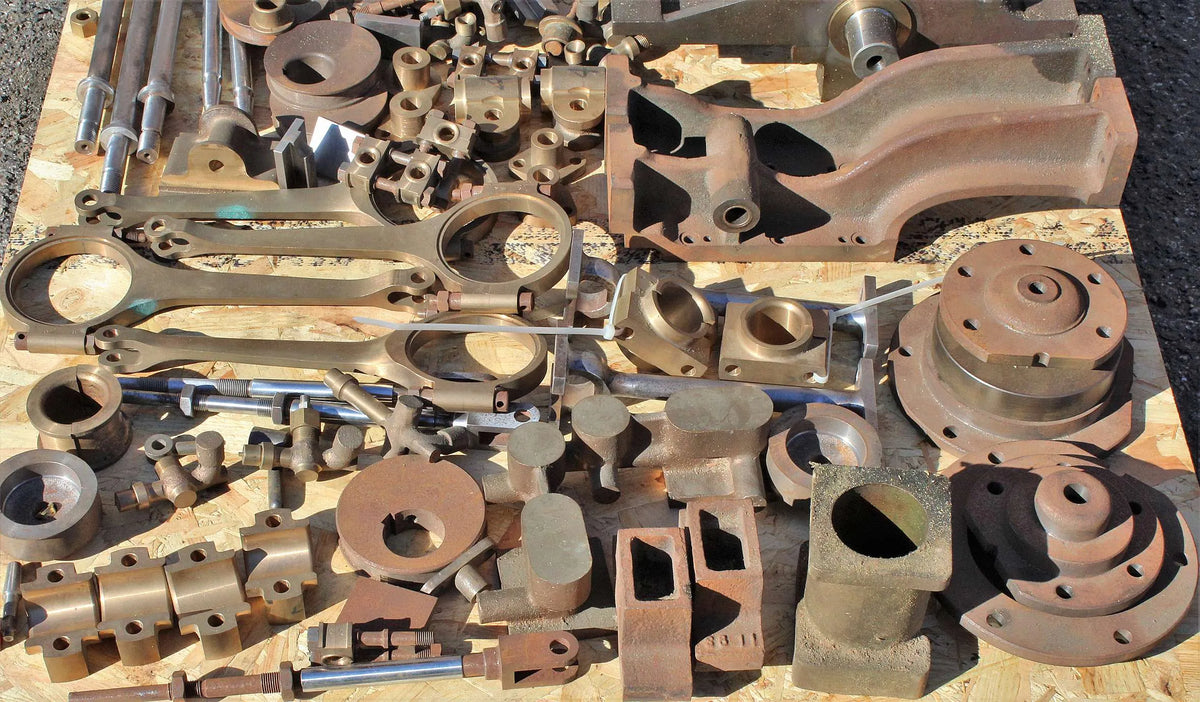 Compound launch engine - professionally machined set of parts