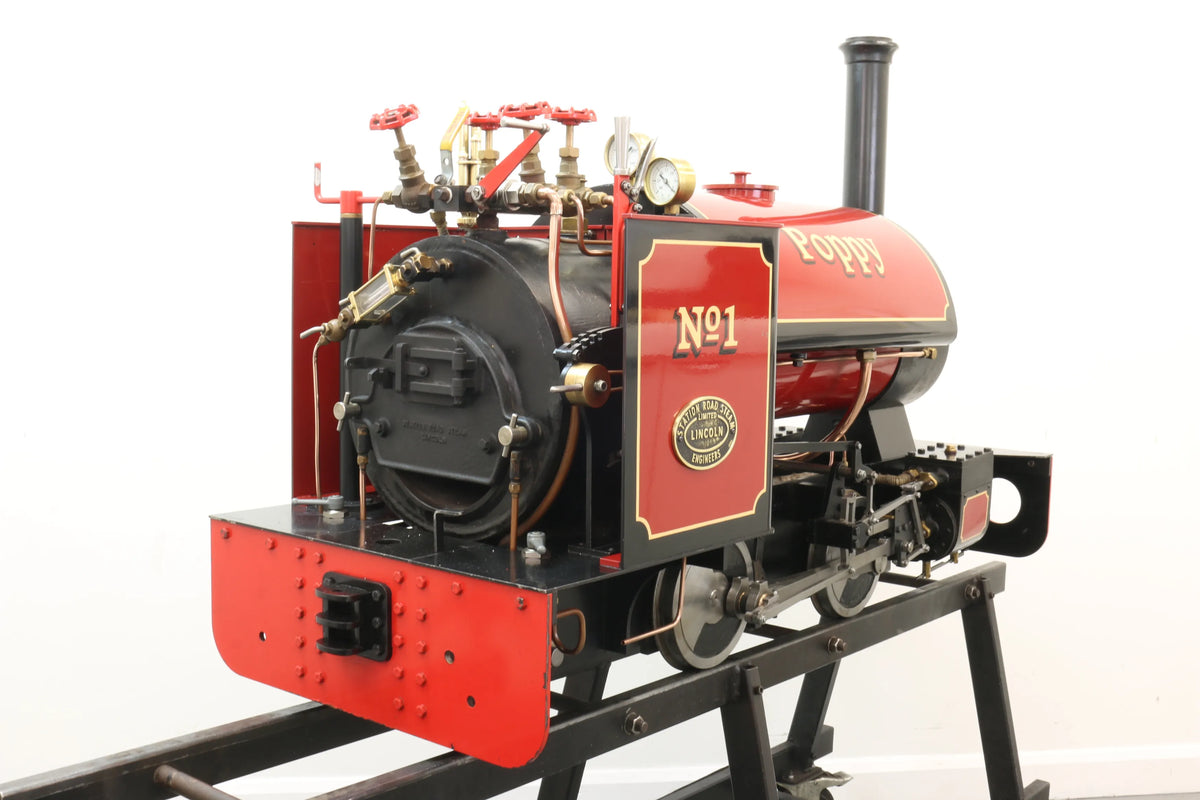 7 1/4 inch gauge Stafford 0-4-0ST "Poppy", works number 1324