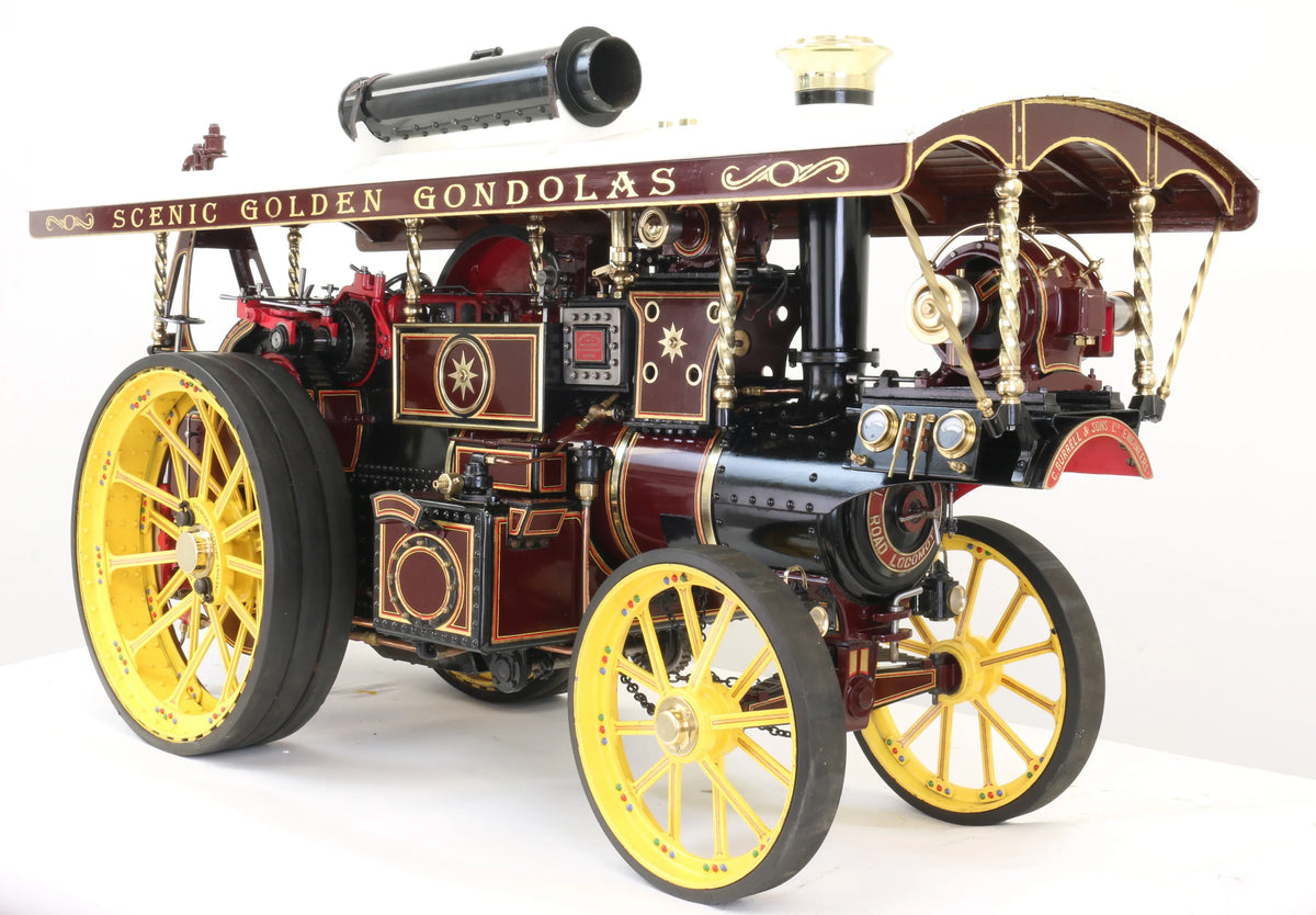 2 inch Burrell 8nhp DCC Showmans road locomotive