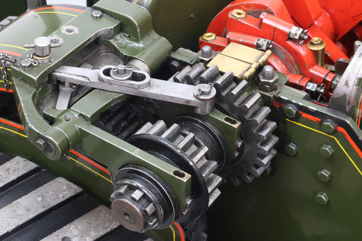 3 inch scale Burrell DCC agricultural engine