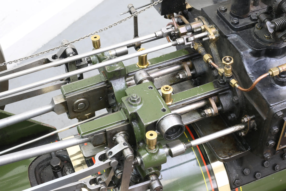 3 inch scale Burrell DCC agricultural engine