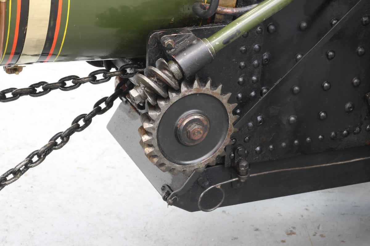 3 inch scale Burrell DCC agricultural engine