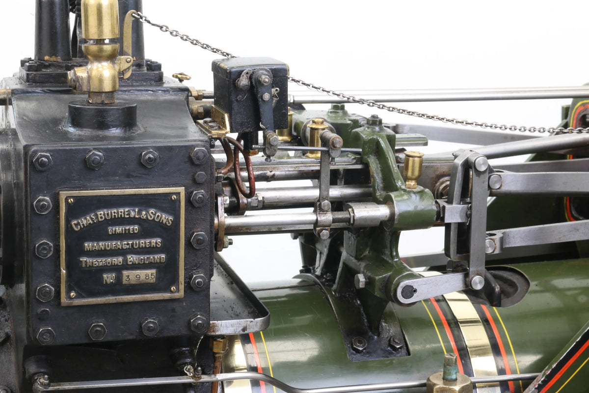 3 inch scale Burrell DCC agricultural engine