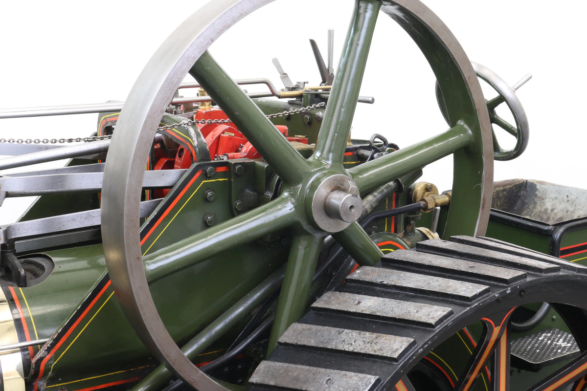 3 inch scale Burrell DCC agricultural engine