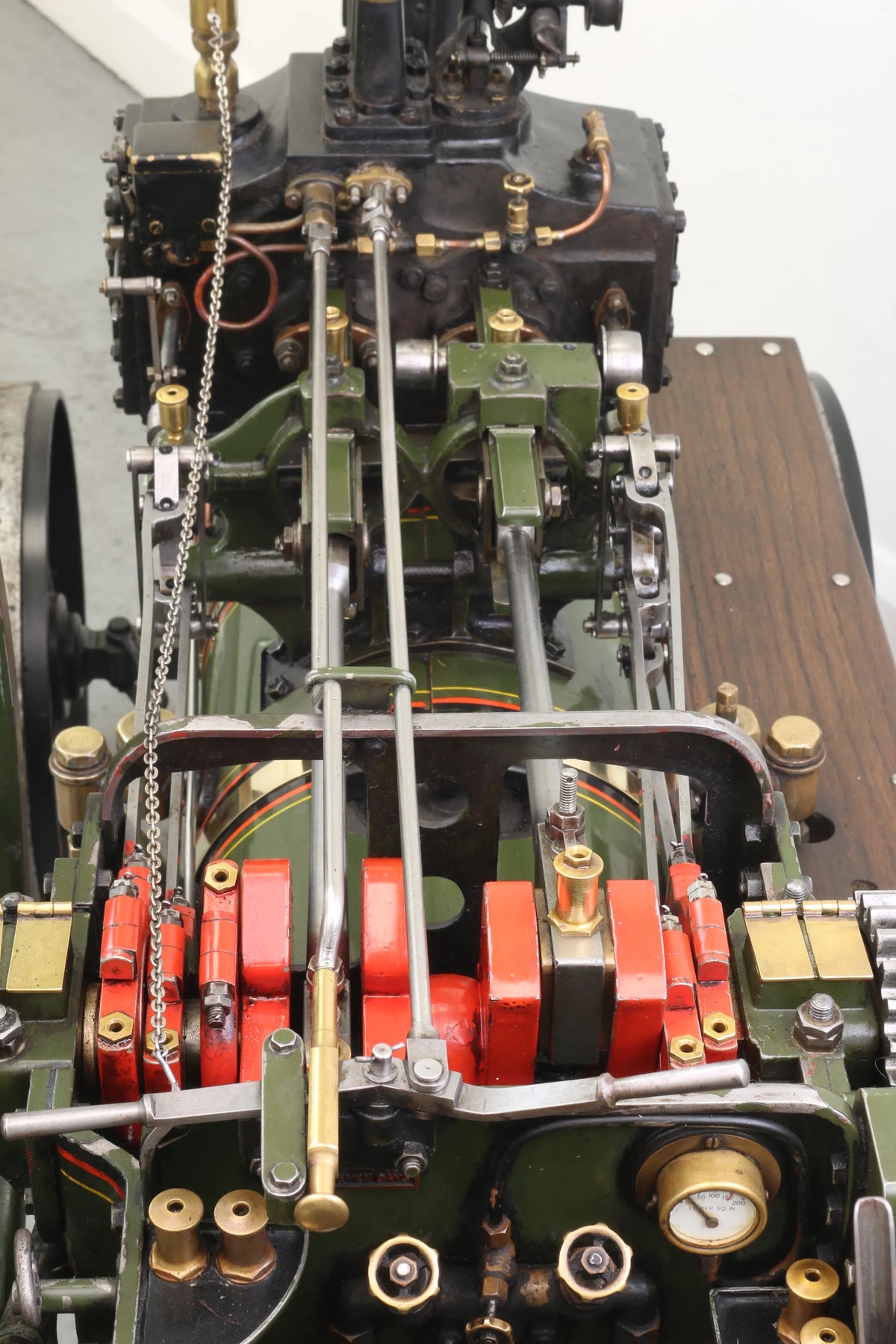 3 inch scale Burrell DCC agricultural engine