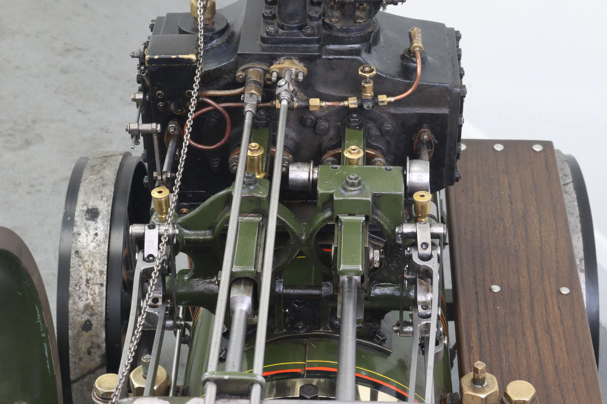 3 inch scale Burrell DCC agricultural engine