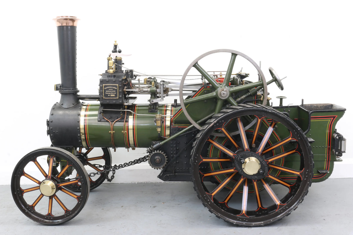 3 inch scale Burrell DCC agricultural engine