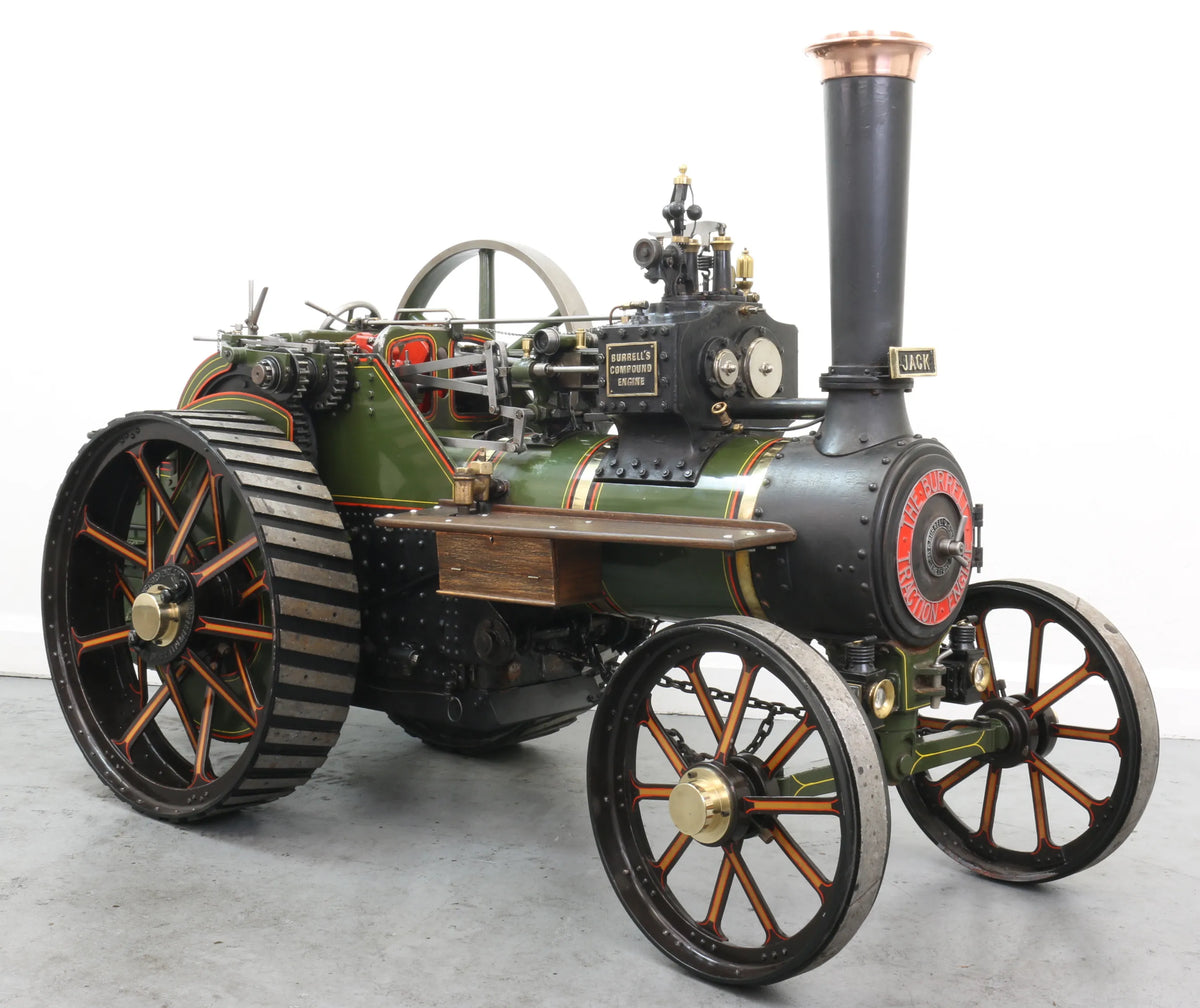 3 inch scale Burrell DCC agricultural engine