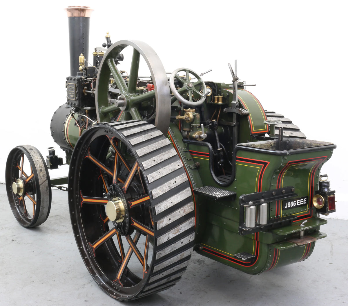 3 inch scale Burrell DCC agricultural engine