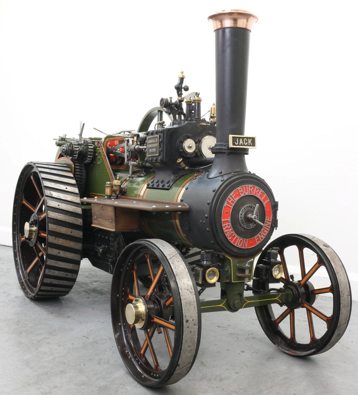 3 inch scale Burrell DCC agricultural engine