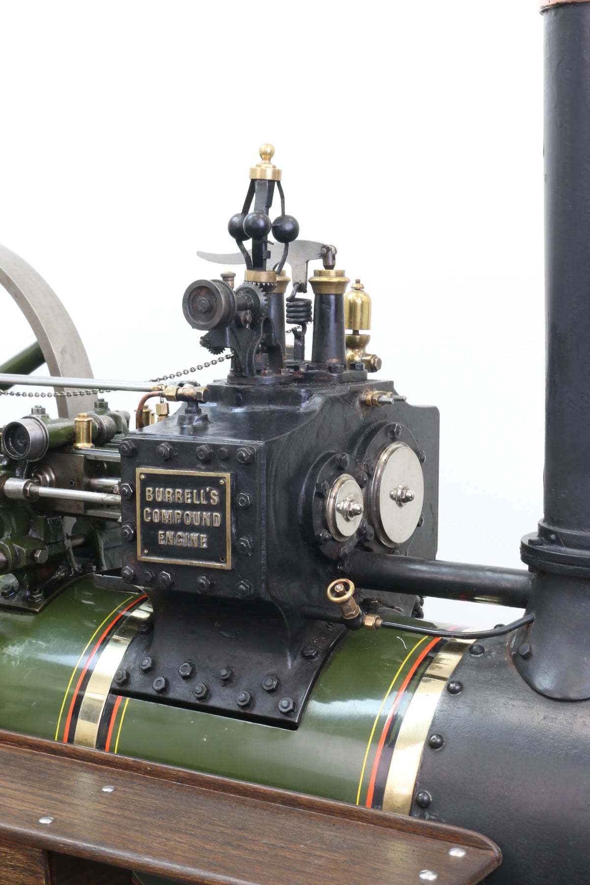 3 inch scale Burrell DCC agricultural engine