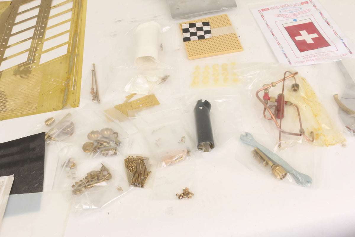 "Seekadett" steam launch kit with steam plant