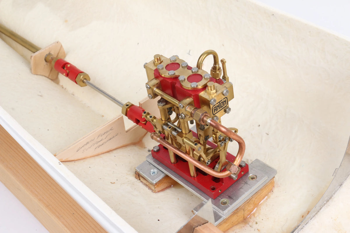 "Seekadett" steam launch kit with steam plant