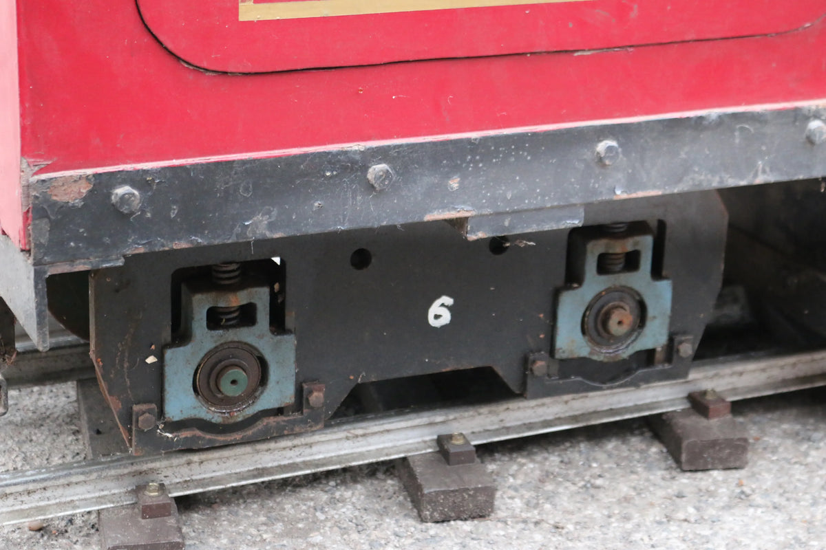 7 1/4 inch narrow gauge 1st & 2nd class bogie coach