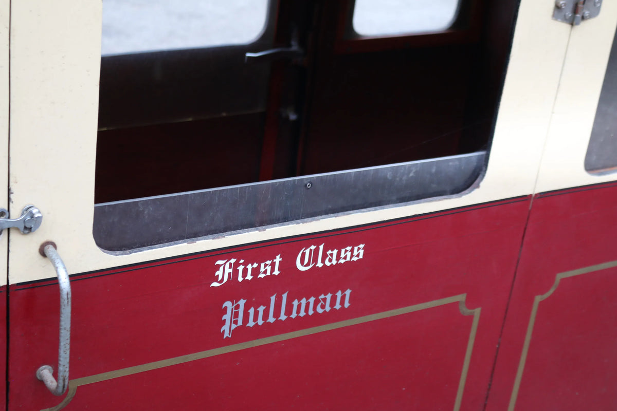 7 1/4 inch narrow gauge 1st & 2nd class bogie coach