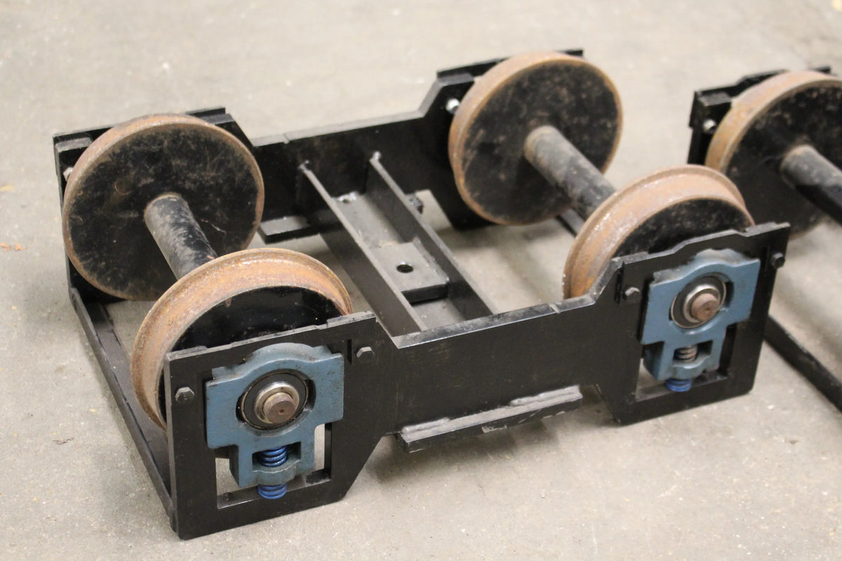Pair heavy duty 7 1/4 inch gauge bogies
