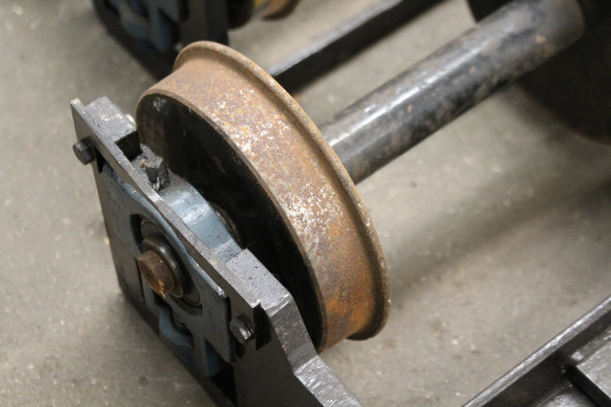 Pair heavy duty 7 1/4 inch gauge bogies