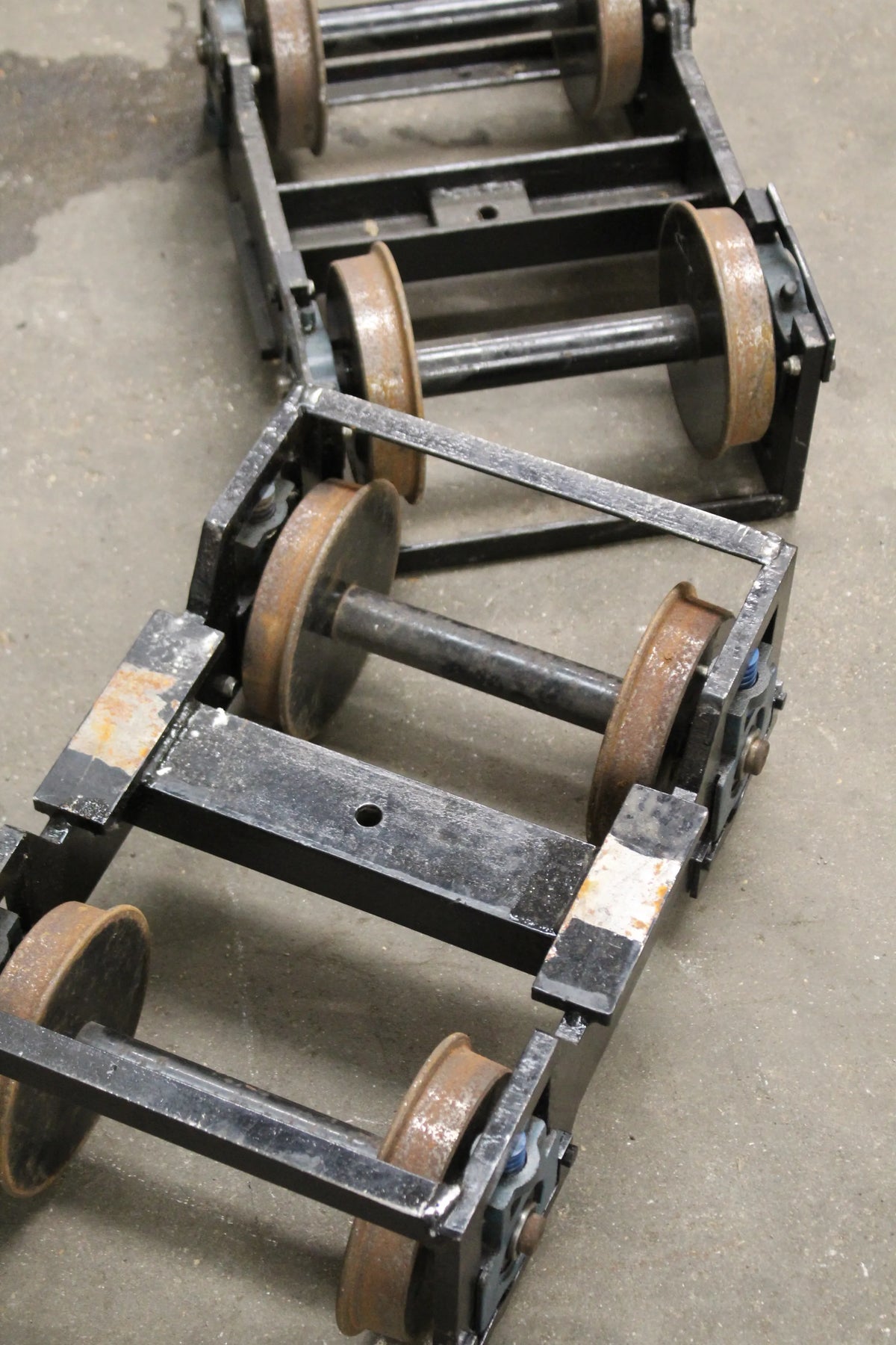 Pair heavy duty 7 1/4 inch gauge bogies