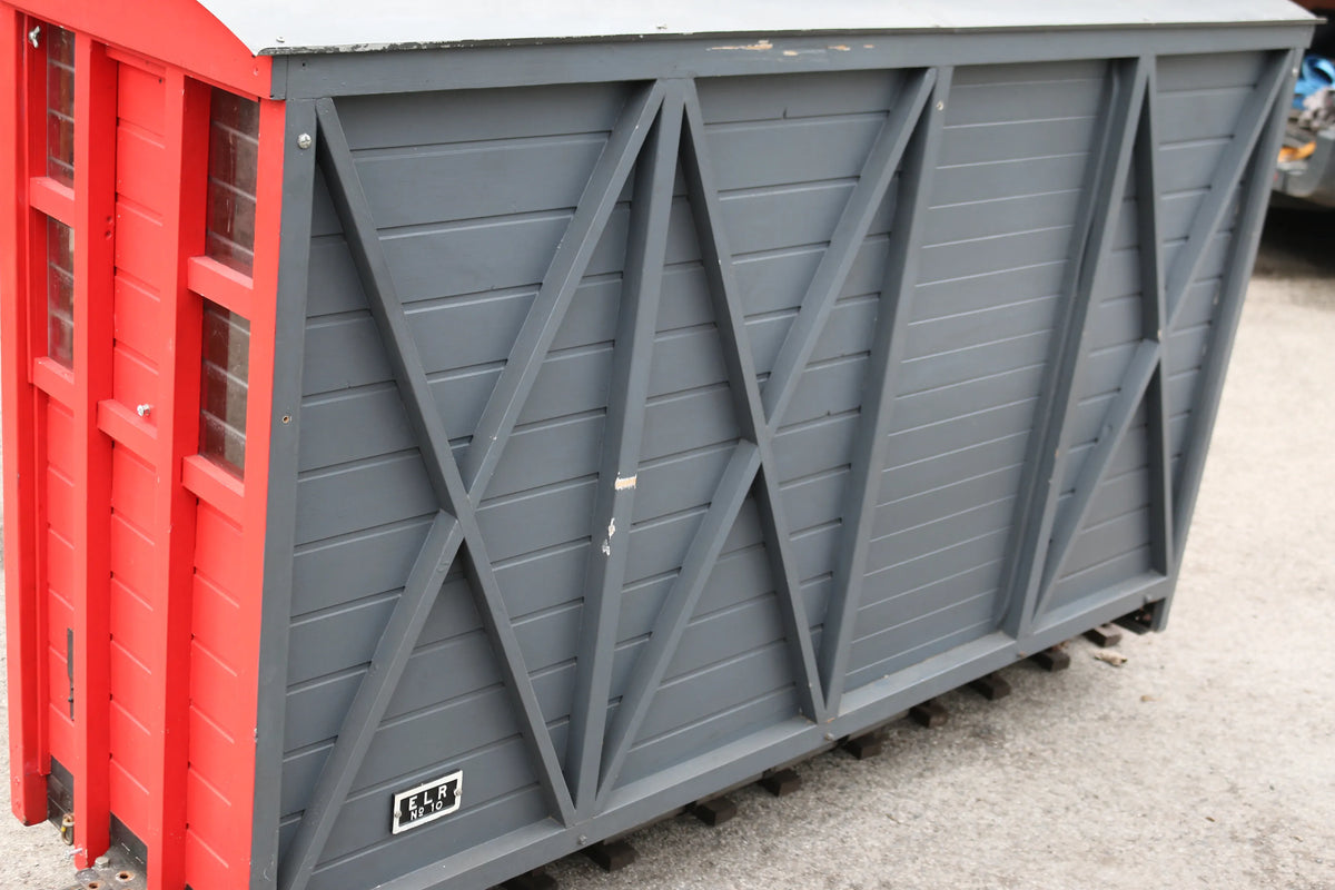 7 1/4 inch narrow gauge box wagon