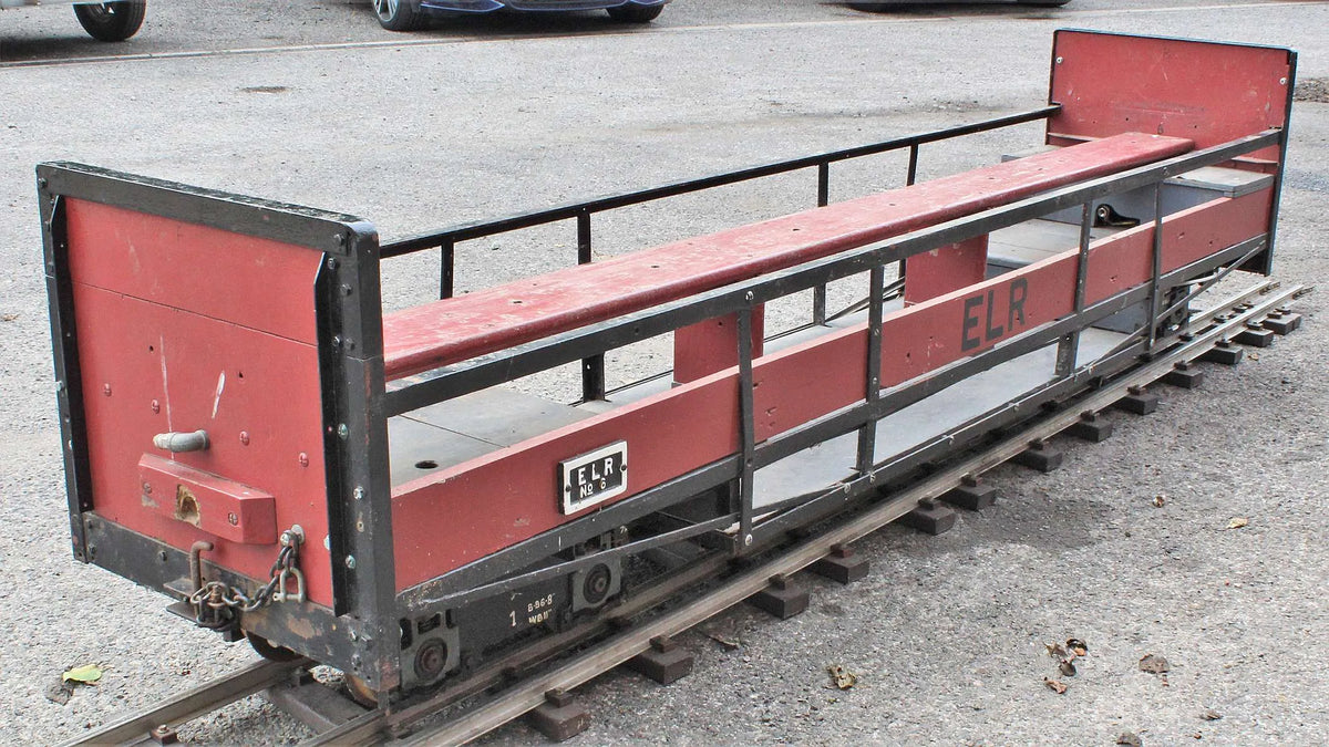 7 1/4 inch gauge bogie wagon