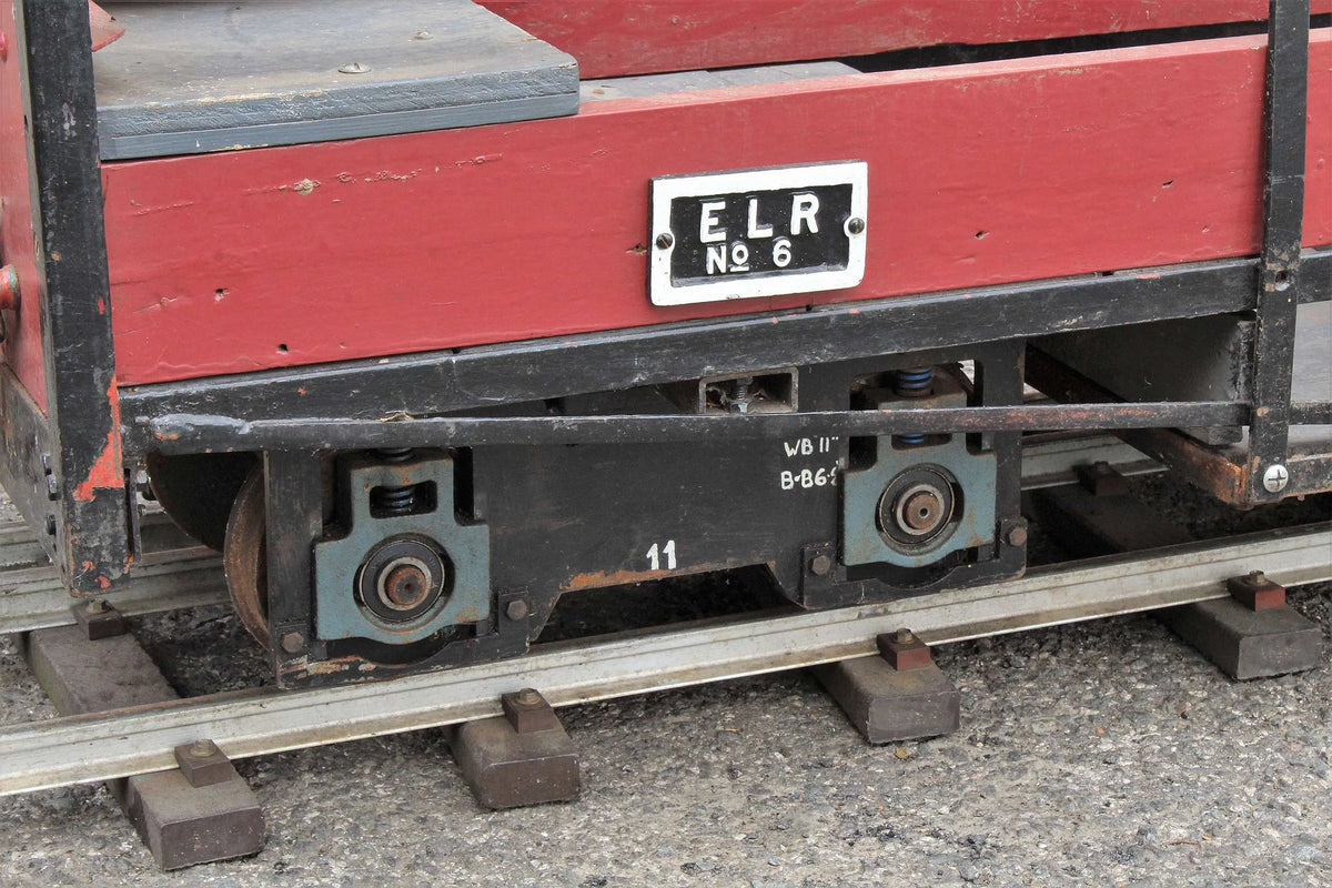 7 1/4 inch gauge bogie wagon