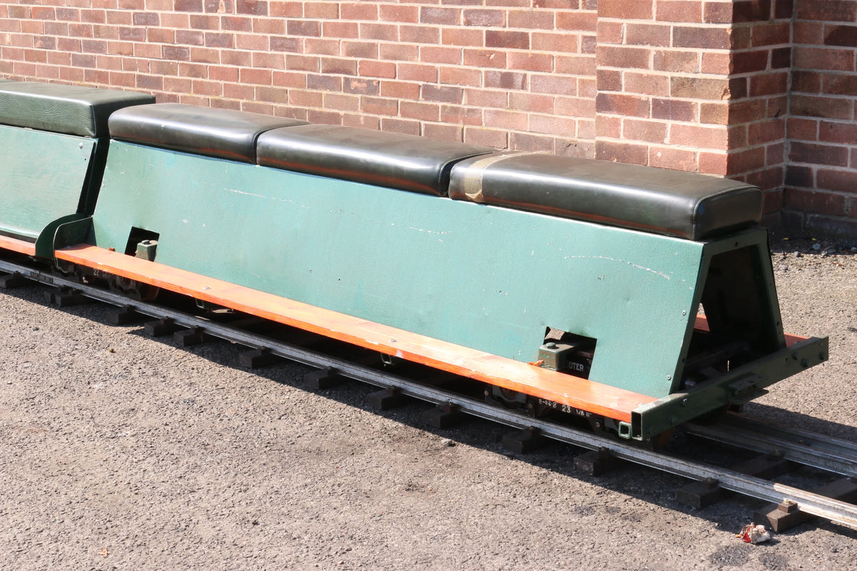 7 1/4 inch gauge three car articulated set