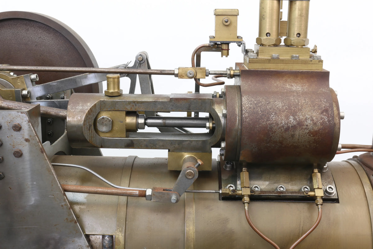 4 inch scale part-built Ruston steam tractor
