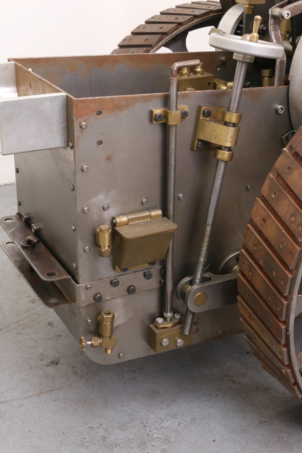 4 inch scale part-built Ruston steam tractor