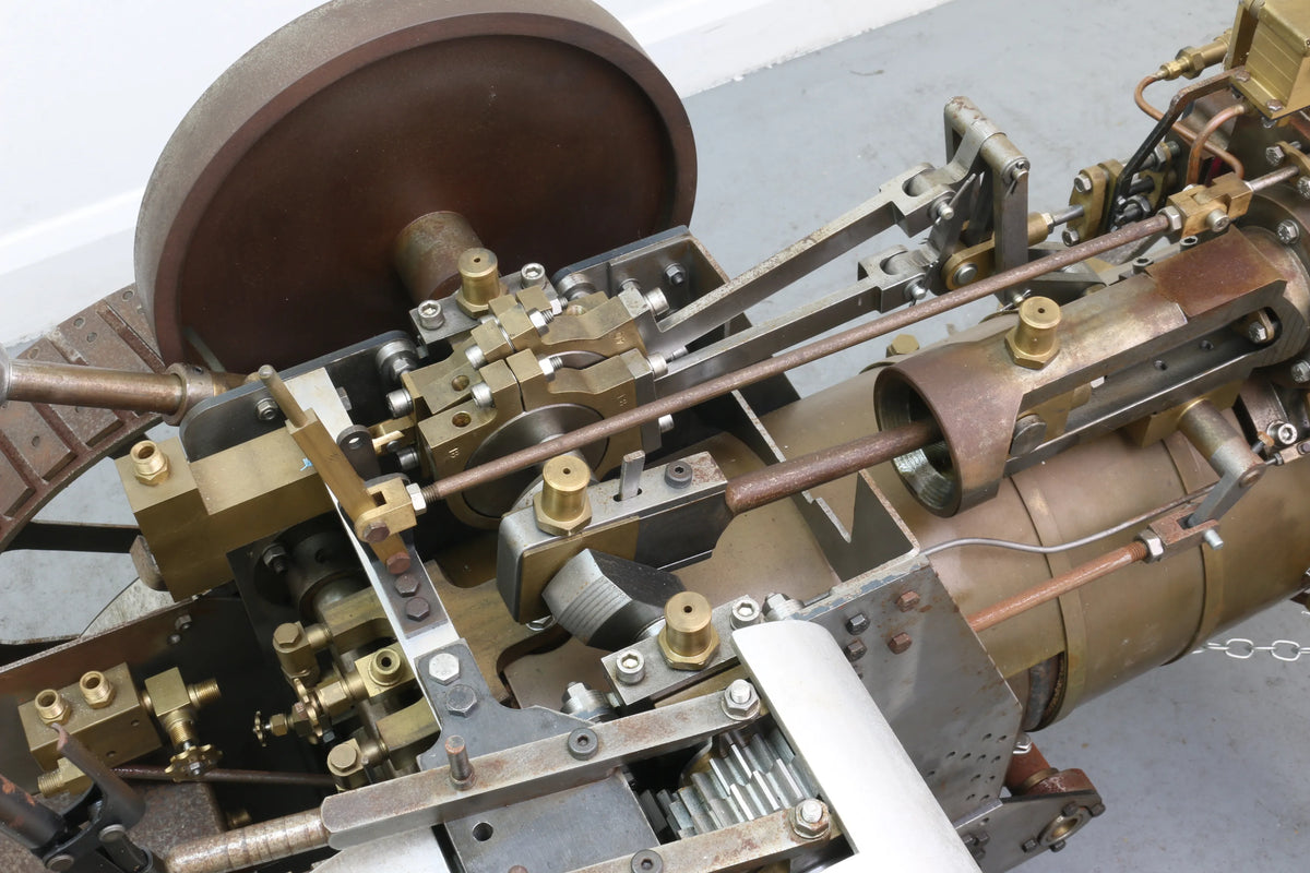 4 inch scale part-built Ruston steam tractor