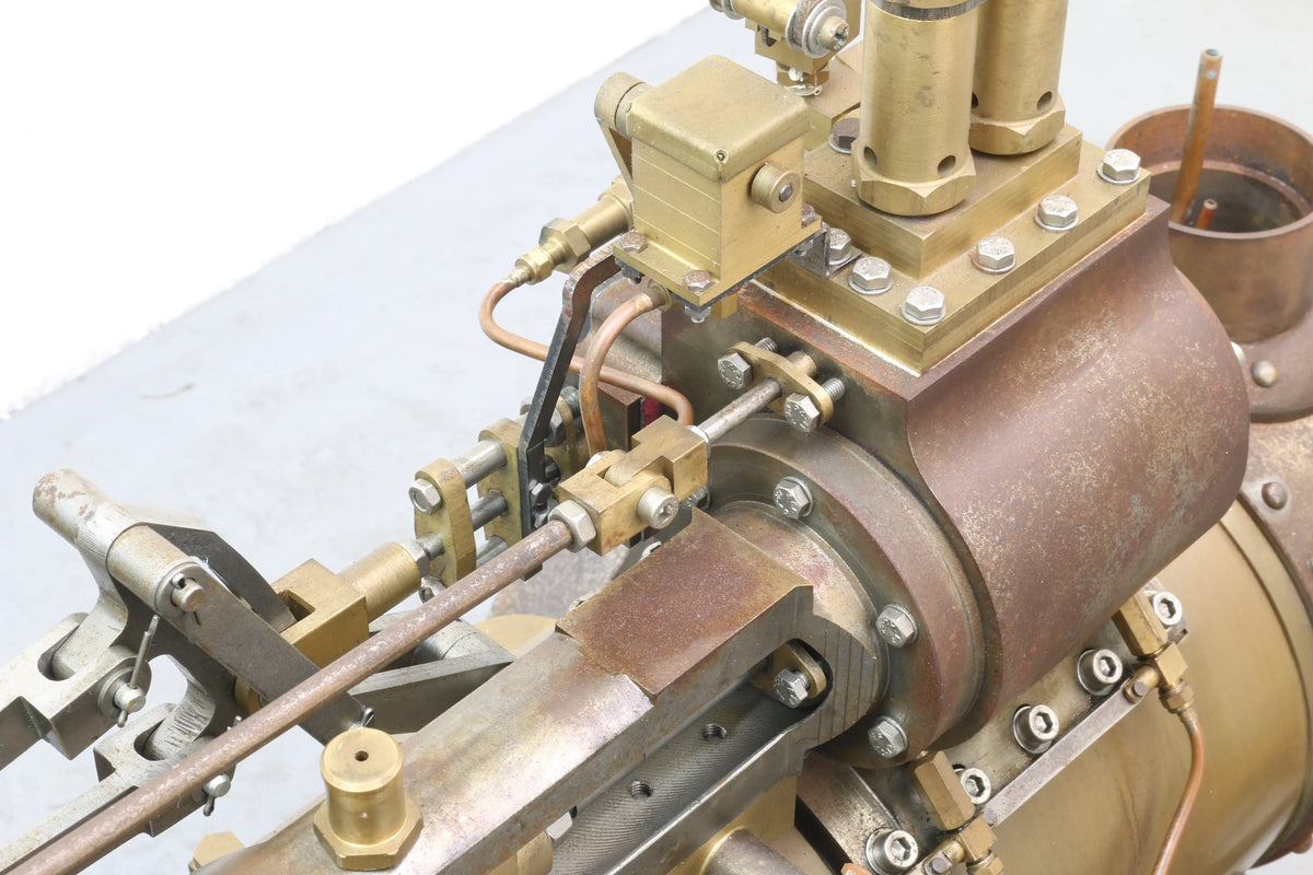 4 inch scale part-built Ruston steam tractor