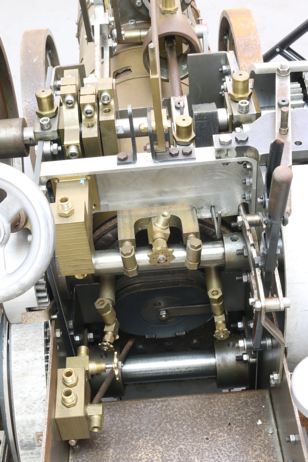 4 inch scale part-built Ruston steam tractor