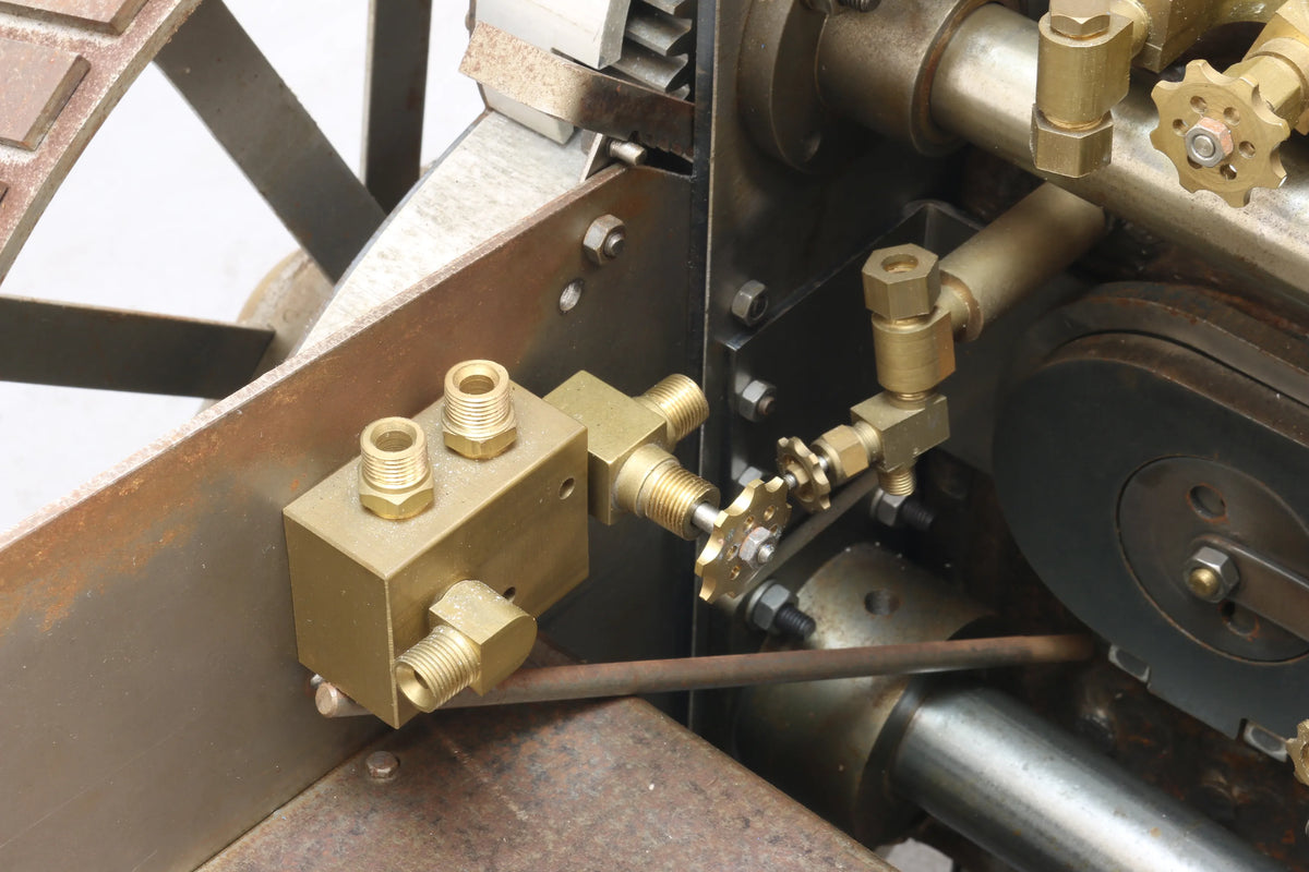 4 inch scale part-built Ruston steam tractor