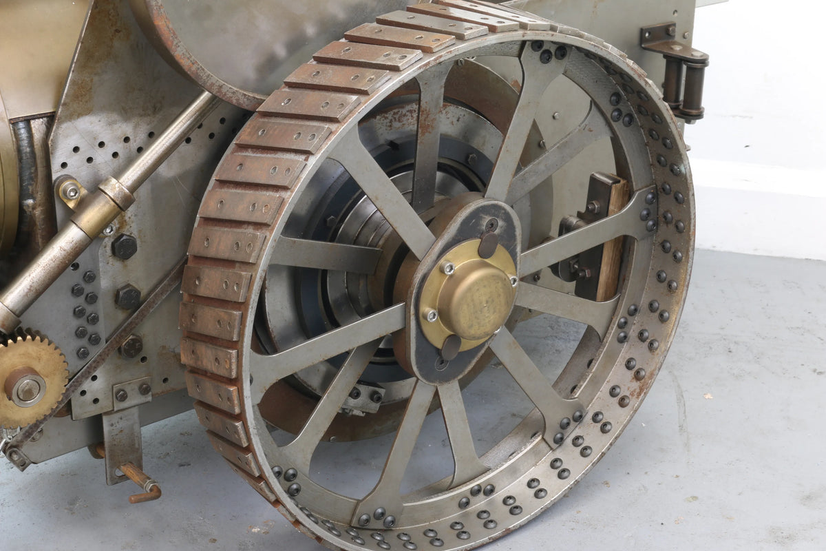 4 inch scale part-built Ruston steam tractor