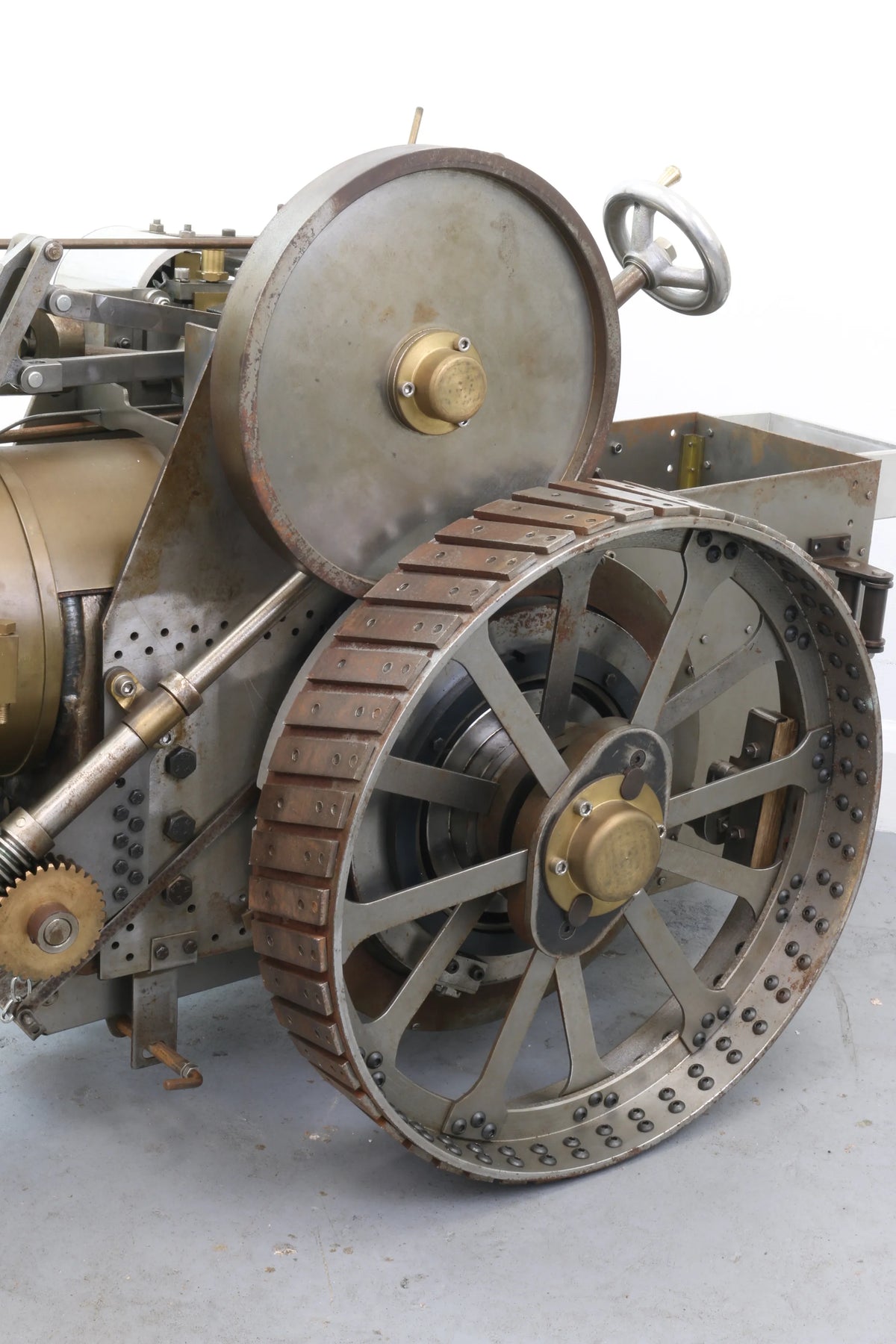 4 inch scale part-built Ruston steam tractor