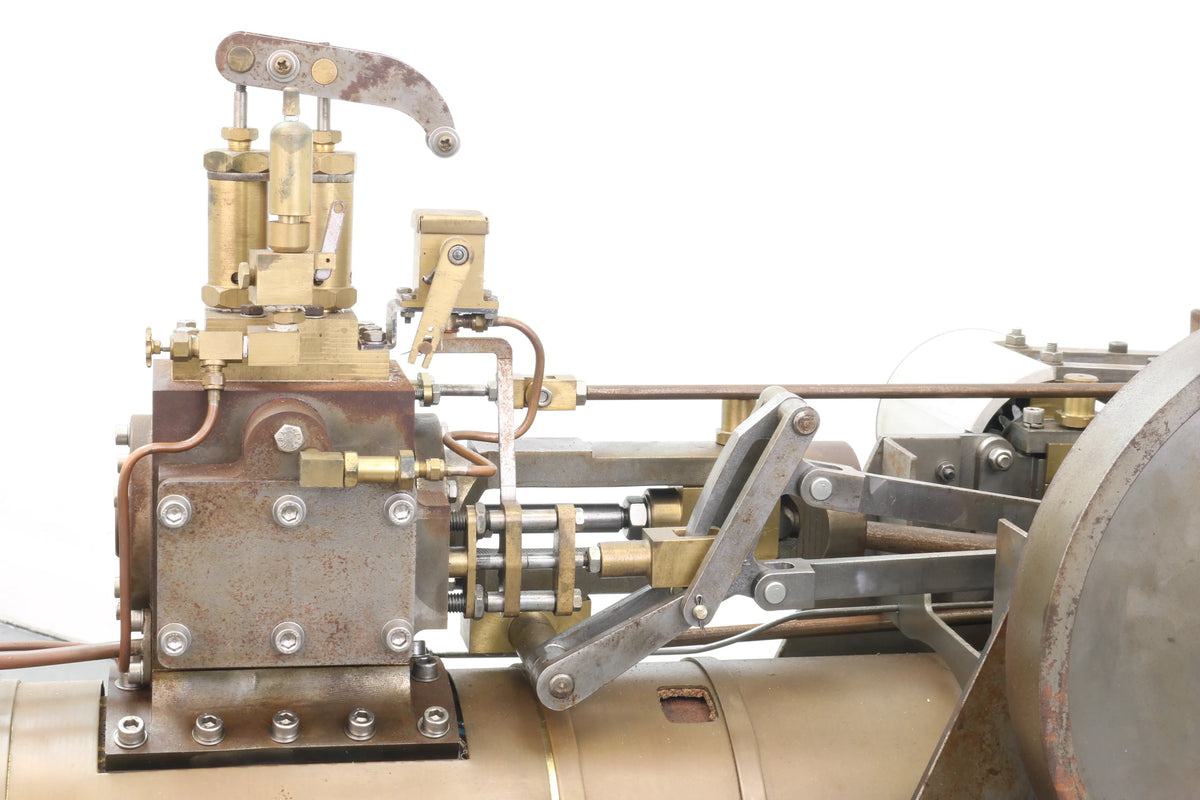4 inch scale part-built Ruston steam tractor