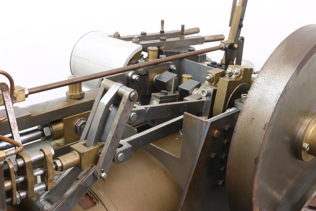 4 inch scale part-built Ruston steam tractor