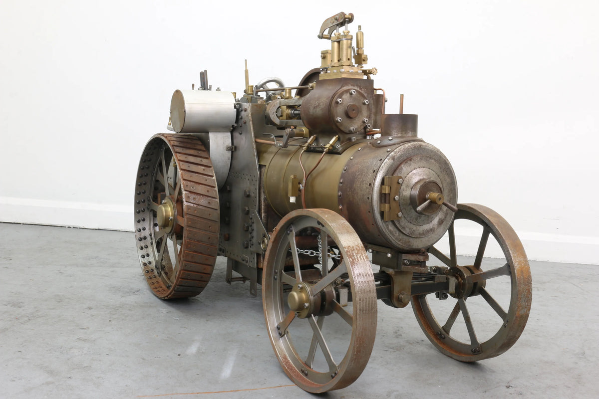 4 inch scale part-built Ruston steam tractor