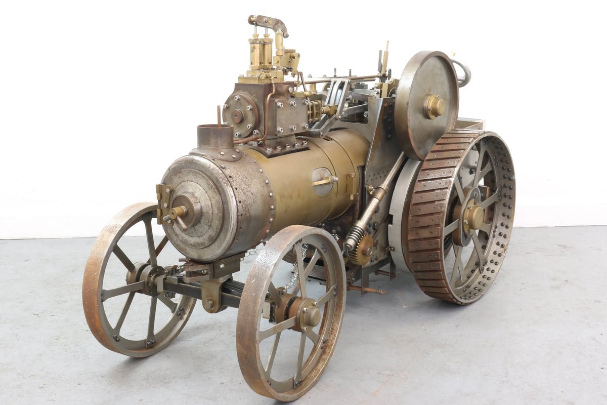 4 inch scale part-built Ruston steam tractor