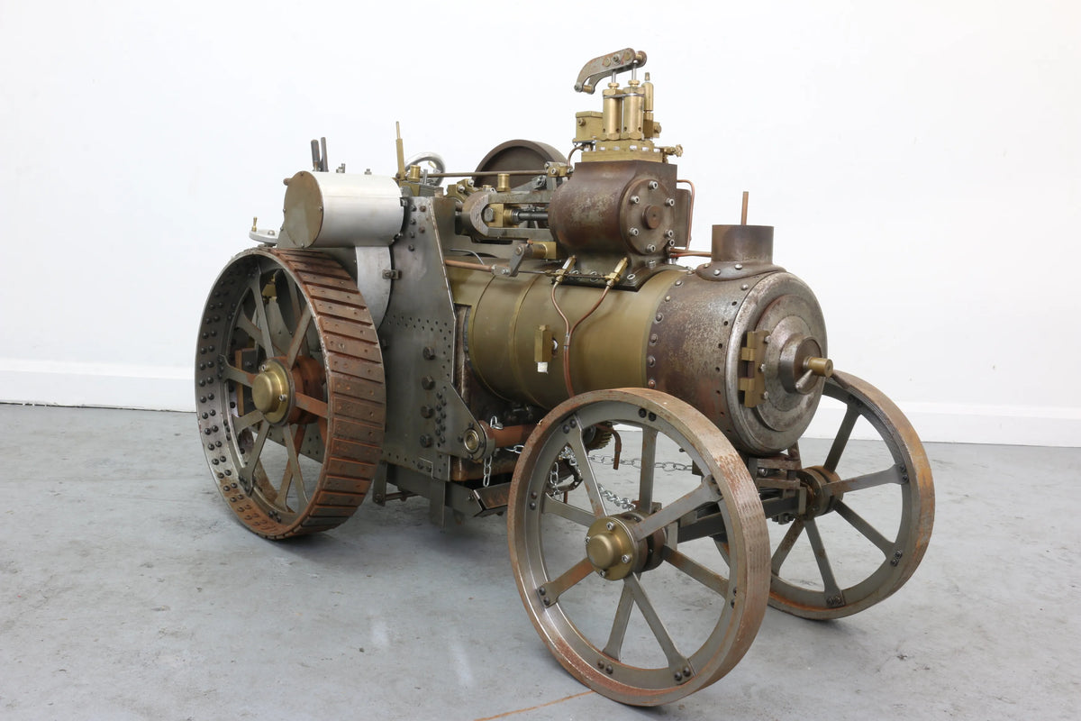 4 inch scale part-built Ruston steam tractor