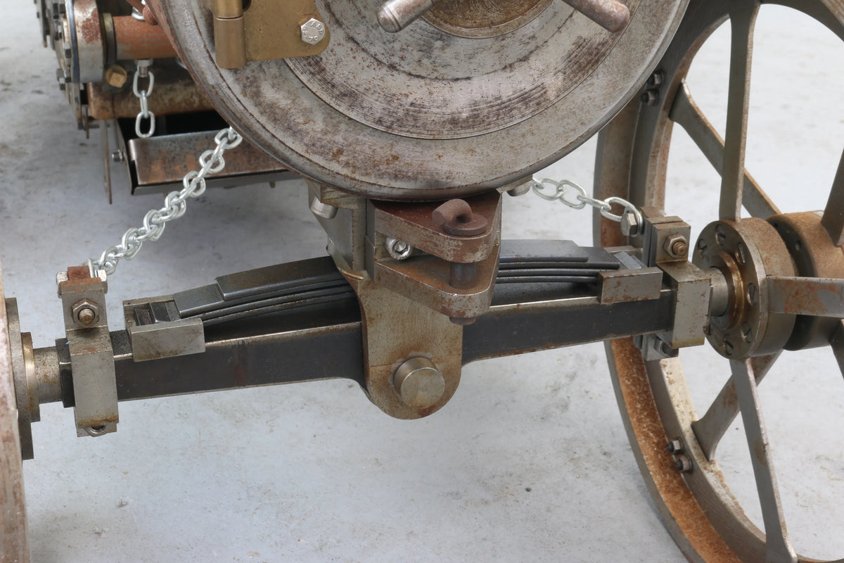 4 inch scale part-built Ruston steam tractor