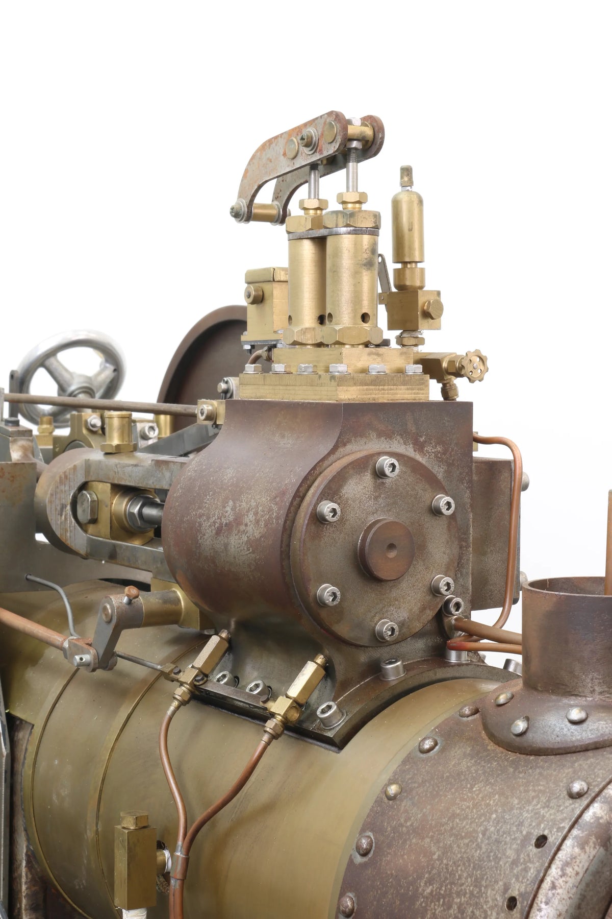 4 inch scale part-built Ruston steam tractor