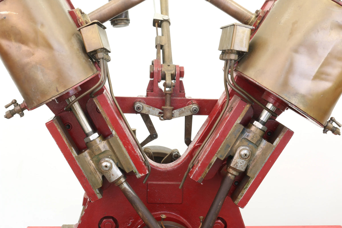V twin launch engine