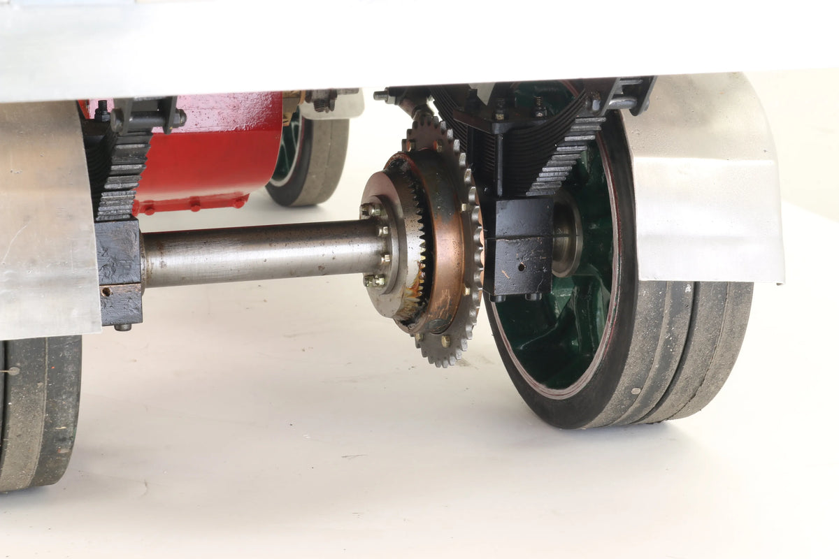 2 inch scale part-built Clayton steam wagon, commercial boiler