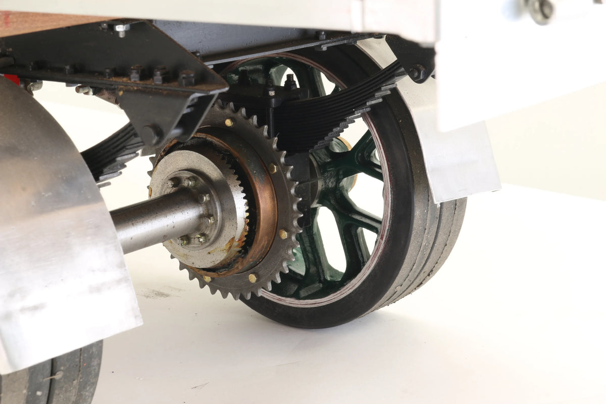 2 inch scale part-built Clayton steam wagon, commercial boiler